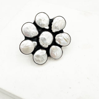 Federico Jimenez Pearl Cluster Ring