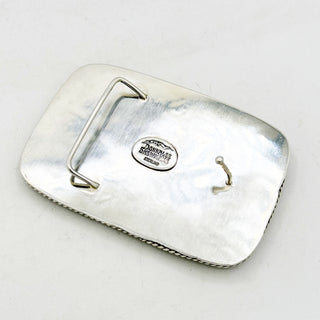 Donnalee Shewmake Kingman Rose Longhorn Belt Buckle