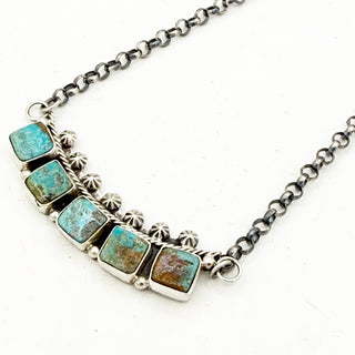 Jackie Silver Signature Multi-stone Bar Necklaces