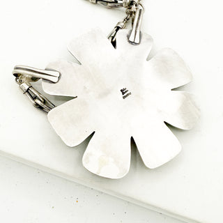 Delbert Sacatero Royston Flower Cluster Necklace