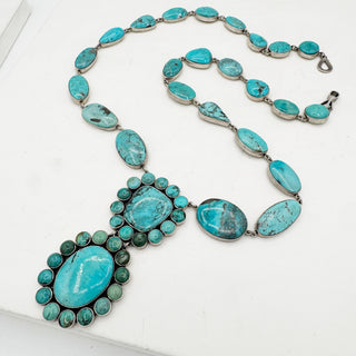 Federico Jimenez Double Cluster Necklace