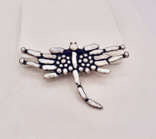 Federico Jimenez Pearl Glory Dragonfly Pin