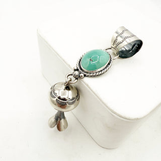 Jason Ogg Nila Turquoise Blossom Pendants