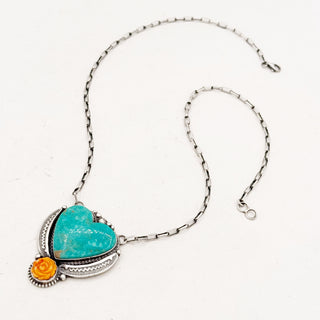 Sheila Tso Solo Heart Necklace