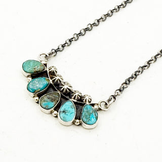 Jackie Silver Signature Multi-stone Bar Necklaces