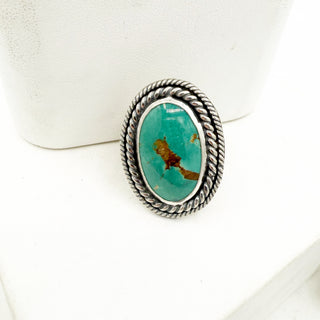 Jason Ogg Nila Turquoise Classic Rope Twist Ring