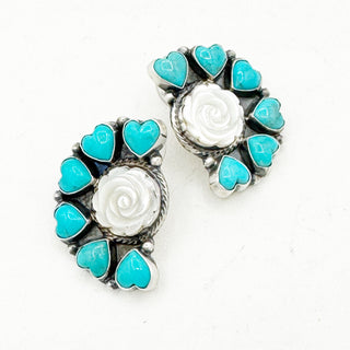 Sheila Tso Garden Half Cluster Earrings