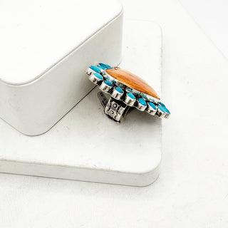 Federico Jimenez Mazing Heart Cluster Ring