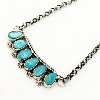 Jackie Silver Signature Multi-stone Bar Necklaces