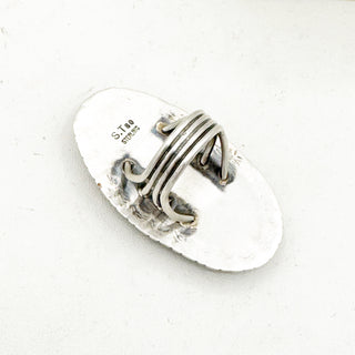 Sheila Tso Size 7 Ribbon Mine 8 Ring