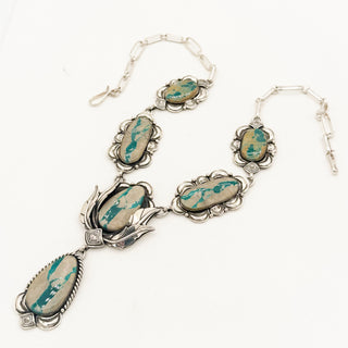 Heirloom Botanical Royston Ribbon Lariat