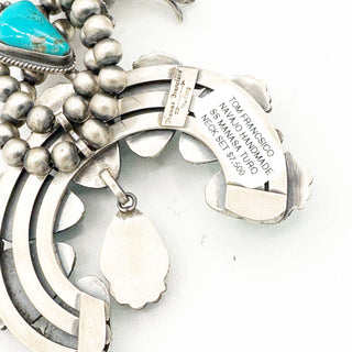 Tom Fransisco Manresa Turquoise Squashblossom Set