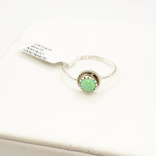 Esther White's Solitaire Stacker Rings