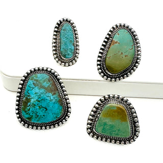 Leslie Nez's Famous Big 'Ole Royston Rings