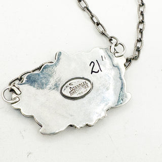 Donnalee Shewmake Ombre Cluster Bar Necklace