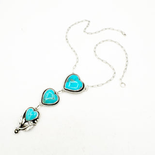 Donnalee Shewmake Triple Heart Lariat