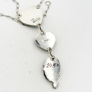 Donnalee Shewmake Triple Heart Lariat