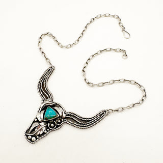 Donnalee Shewmake Royston Longhorn Necklace