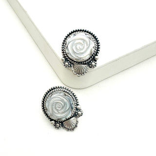 Shay Pfeiffer Rose Earrings