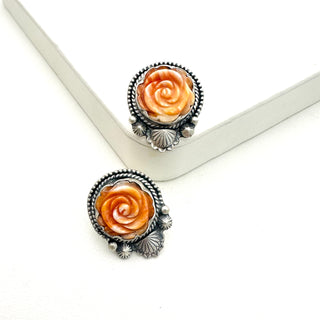 Shay Pfeiffer Rose Earrings