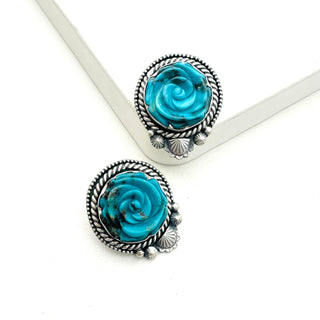 Shay Pfeiffer Rose Earrings