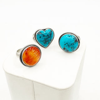 Sheila Tso Big Bad Rock Rings