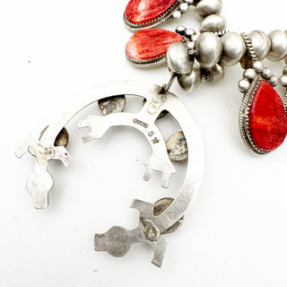 Red Spiny Native Made Squashblossom Set