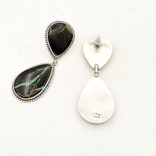 Justine Tso "Baca" Blackjack Statement Earrings