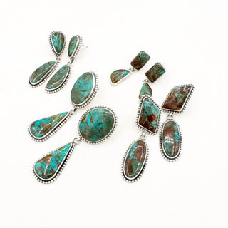 Justine Tso "Baca" Royston Postback Statement Earrings