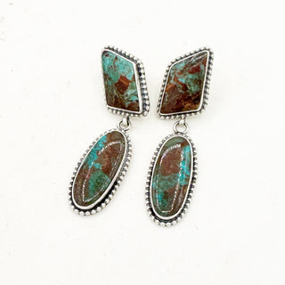 Justine Tso "Baca" Royston Postback Statement Earrings