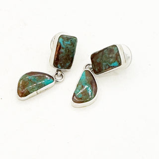 Justine Tso "Baca" Royston Postback Statement Earrings