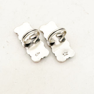 Justine Tso "Baca" Mosaic Crawler Rings