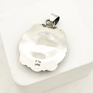 Justine Tso "Baca" Oversized Antique Hubei Pendant