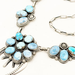 Frances Begay Killer Golden Hills Mega Necklace