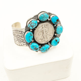 Boyd Ashley Egyptian Turquoise Coin Set