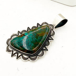 Andy Cadman Turquoise Concho Pendants