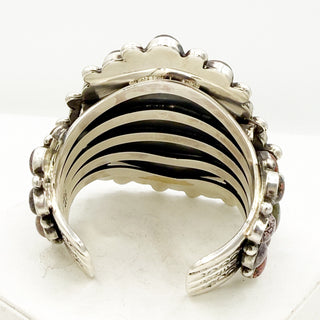 Tyler Brown Highgrade Royston and Dino Bone Cluster Cuff