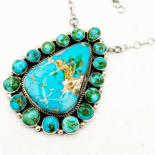 G James Sonoran Gold Cluster Necklace