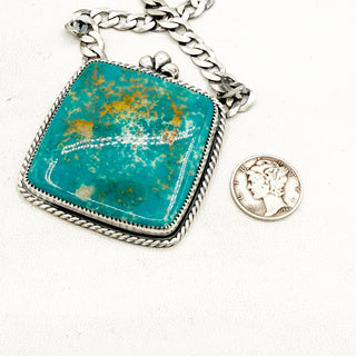 HCR Silver Highgrade Royston Bar Necklace