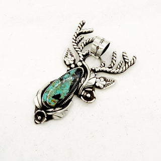 Donnalee Shewmake Blackjack Elk Pendant