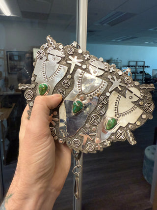 Alex Sanchez Oversied "Three Sisters" Reversible Mega Necklace