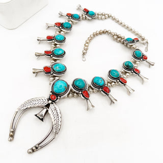 Iconic Roy Vandever Morenci and Mediterranean Coral Squashblossom