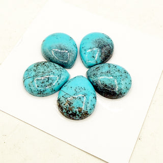 High-grade Persian Turquoise Cabochon Suites