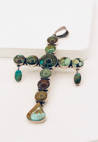 Federico Jimenez Giant Turquoise Beyonce Cross