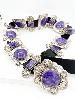 Gary G Massive Charoite Belt