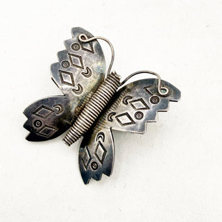 Metamorphosis in Silver - Taxco Vintage Butterfly Pins