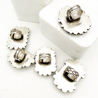 Alex Sanchez Old Style Large Rings