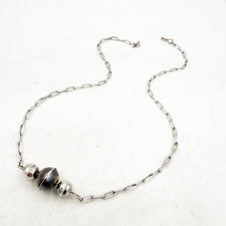 Inheritence - Authentic Navajo Pearl Bar Necklace