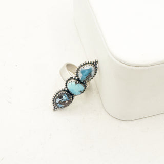 MEMORIAL DAY PREORDER: THREE STONE CRAWLER RING