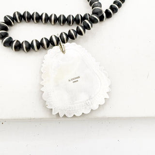 Andy Cadman Highgrade Royston Navajo Pearl Necklace